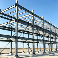 Estructura de Acero para Edificios de Múltiples Pisos, Estructura de Acero con Columnas y Vigas con Refuerzo Diagonal y Conexión Atornillada