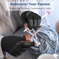 Guantes de Extensión para Dedos, Versátiles para Hombres y Mujeres, Alivio del Dolor, Túnel Carpiano, Reumatoide, para Tejer