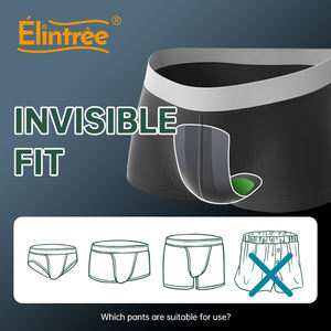 Elintree OEM/ODM Coussinets d'incontinence Maximum Guard <span class=keywords><strong>pour</strong></span> hommes, coussinets de contrôle de la vessie <span class=keywords><strong>pour</strong></span> hommes, insert absorbant léger - Product Image 4