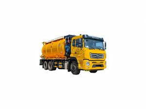 Camion de vidange et de nettoyage de canalisations par hydrojet 6x4 22m³, Weichai 350 CV, conduite à gauche/droite en option pour l'Afrique - Vente en gros à prix réduit - Product Image 1