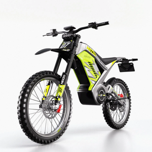 2025 Hezzo D7 8000W <b>72V</b> Middrive Electric Dirt Bike 330nm 35Ah 19" Long Range Road Enduro <b>Ebike</b> 3-Year Warranty Aluminum Handle - Product Image 4