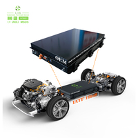 CTS OEM 500V 600V 50Ah 40AH Paket Baterai Lithium Ion EV dengan Fungsi Pengisian Cepat CCS untuk Mobil Listrik Hybrid