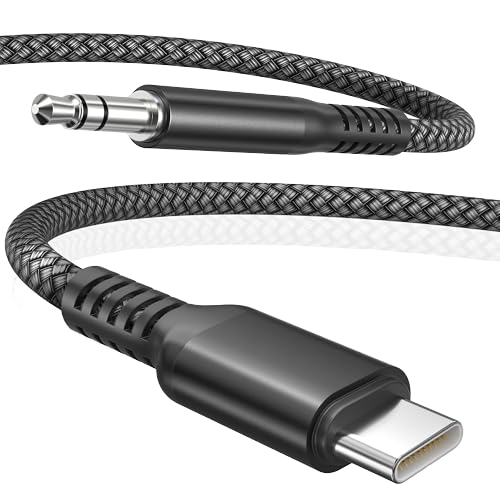 Customized Type-C to 3.5mm Audio Adapter Aux Headphone Male Cord Type C to 3.5MM Jack Audio Adapter Cable