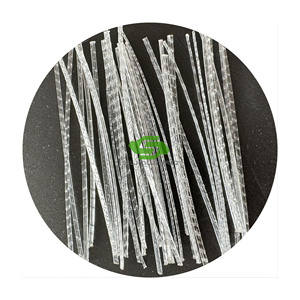 20mm 40mm 50mm 60mm Polymer Polypropylene vĩ mô sợi cho bê tông siding - Product Image 3