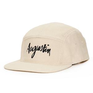 หมวกแคมป์ 5 แผง แบบกำหนดเอง ปักโลโก้ ผ้าคอร์ดูรอย ทรงแข็ง - Product Image 1