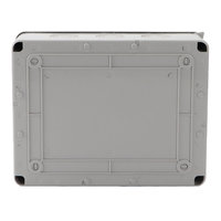 Boîte de distribution électrique extérieure étanche 12 voies avec disjoncteur MCB, boîte de jonction en plastique pour câbles IP65