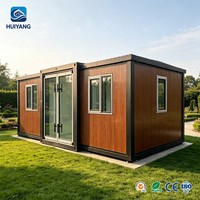 Installation rapide, conteneur pliable extensible coupe-vent et anti-émeute, style hôtel, style australien, dortoir