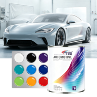 Peinture Masterbatch 2K pour l'automobile, Peinture de finition multi-usages résistante aux intempéries pour la réparation de voitures, métaux et revêtements de surface