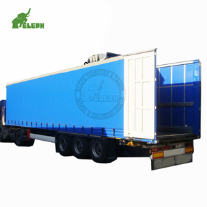 Haute qualité 3 essieux 40 60t boîte rideau côté Semi-<span class=keywords><strong>remorque</strong></span> étanche conseil Cargo Transport Van <span class=keywords><strong>remorque</strong></span> - Product Image 4