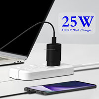 Pour Samsung chargeur câble de données haute puissance ensemble de charge charge rapide réglementation ue transmission rapide de données C à C 25W câble Kable