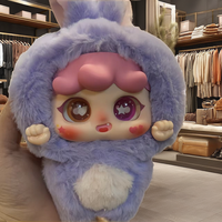 Collection de figurines d'animaux en vinyle Migo Mini Exquisite, emballage surprise à fermeture éclair, boîtes mystères, boîte surprise pour fête, figurine en peluche 1/12