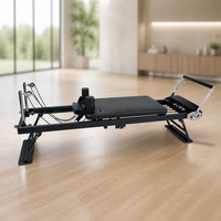 OEM FAPRE Reformer Pilates Durable pour la Maison, Lit de Pilates Réglable, Reformer Pilates Multifonctionnel pour Studio, pour l'Entraînement de Force