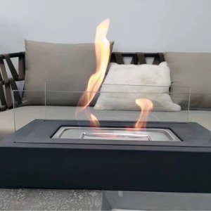Paravento per Braciere Moderno Personalizzabile all'Ingrosso, Forma e Finitura Personalizzabili, per Caminetto a <span class=keywords><strong>Bioetanolo</strong></span>, Uso Interno/Esterno - Product Image 3