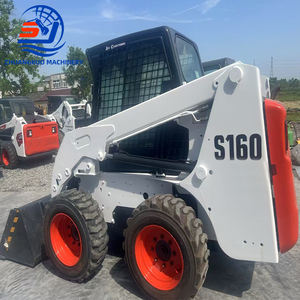 100% marca original rendimiento de alto costo segunda mano S160 MINICARGADORA cargadora de ruedas de segunda mano precio - Product Image 1