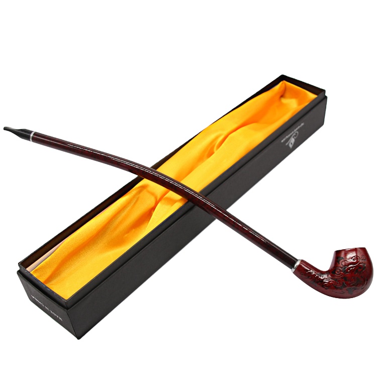 long stem tobacco pipe Classic Long Stem Tobacco Pipe Sculpture