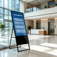 Pantalla LCD TFT de Piso de Múltiples Resoluciones HRAY de 32 a 55 Pulgadas para Promoción de Marketing Comercial en Interiores, Suministro de Fábrica OEM ODM