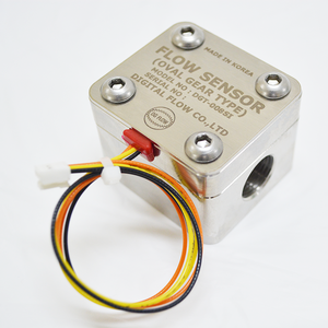 Capteur de débit numérique DGT-008SI de Digital Flow Co.LTD, type à filetage interne personnalisable, compatible OEM, à engrenages ovales, garantie 12 mois pour Wide D - Product Image 1
