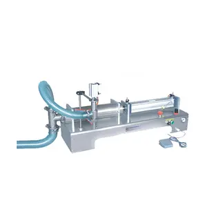 Brother Semi Automatic Single Head Liquid Bottle Water Fruit Juice Machinery Filling Machines