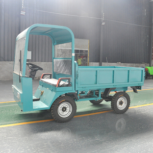 Điện bốn bánh đa chức năng Kỹ Thuật Xây Dựng Nông nghiệp kéo hàng thủy lực xe tải - Product Image 5