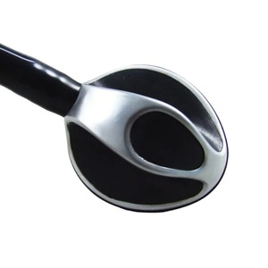 Estetoscopio con Forma de Cabeza de Serpiente, de Una Sola Cabeza, para Adultos, Cardiología, Acero Inoxidable Negro, Operación Manual, HP 8133 - Product Image 2