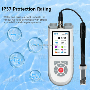 Analizador de Agua y Suelo Digital Portátil WEIAI 8 en 1, Medidor de pH/ORP/EC/TDS/Salinidad/Resistividad/TEMP/DO, Medidor de Conductividad, para Laboratorio y Cosmética - Product Image 4