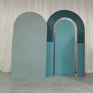 Felice dolce arco di nozze 3D BJ240028-44 baby <span class=keywords><strong>rosa</strong></span> strati acrilici <span class=keywords><strong>sfondo</strong></span> di compleanno con farfalla - Product Image 3