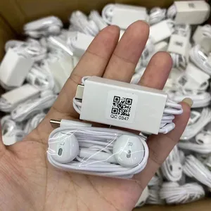 Vendita calda USB C auricolari mobili auricolare in-ear tipo c auricolare per Huawei/Xiaomi/Samsung