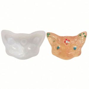 Moule en silicone personnalisé pour bijoux en résine époxy liquide, forme chat démon, moule pour poupée Reborn, fabrication OEM/ODM - Product Image 1