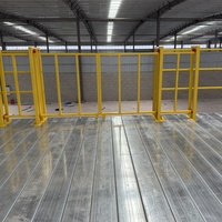 Plateforme en acier de qualité industrielle pour entrepôt, système de plancher de mezzanine robuste et anti-corrosion, conception personnalisable pour un stockage efficace