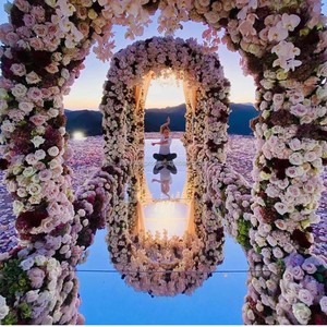 Nhà Máy Giá Cưới Sân Khấu Nhựa Vinyl Pvc Gương Sàn Thảm - Product Image 4