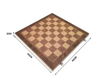 लकड़ी शतरंज बोर्ड खेल सेट बच्चों और वयस्कों के लिए इनडोर और आउटडोर गतिविधियों