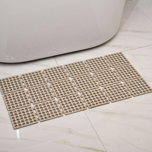 Alfombra de Baño Antideslizante y Resistente al Agua de 80*40cm, Diseño Moderno, Lavable a Máquina, para Ducha, Baño y Aseo - Product Image 2