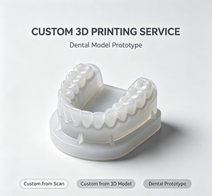 Muestras de Prototipos Dentales, Servicio de Impresión 3D Personalizado, Piezas de Prueba de Prototipos de Resina Médica Dental OEM - Product Image 1