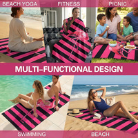 Factory Direct Sales Customized Quick Dry Cartoon Pattern Modern Polyester Beach Swimming Towels