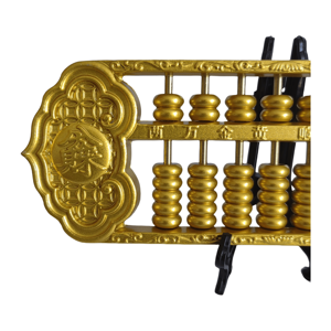 Ábaco de Latón Estilo Chino, Fundición Personalizada, Ruyi Auspicioso, Regalo de Buena Fortuna, Adorno para Empresa/Tienda, Inauguración de Hogares y Oficinas - Product Image 2