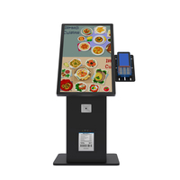 Kiosque tout-en-un avec écran tactile capacitif de 15,6, 18,5 et 21,5 pouces, kiosque de libre-service pour restaurant