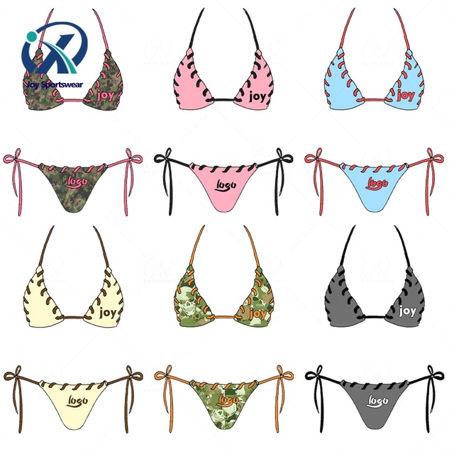 Bikini Manufacturer Custom Swimwear Bathing Suits for Women Designer with logo Tag Bikini