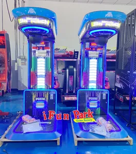 Jogo Operado Por Moedas Parque De Diversões De Rua Máquina De Encaixotamento De Martelo Eletrônico Soco De Boxe De Arcade Máquina De Jogo Operado Por Moedas