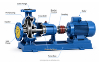 Pompe centrifuge à flux mixte 20 CV, 2, 4, 6, 8 pouces, moteur diesel, pompe à eau mobile sur remorque pour l'irrigation des vergers et des fermes