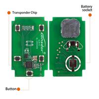 LONSDOR CL30-15 Llave Remota de 5 Botones Compatible con ID46 ID49 ID4A 315MHz 433.92MHZ para Chevrolet