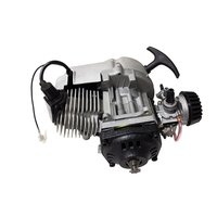 Moteur à essence 49cc 50cc 2 temps pour Mini pit dirt bike moteur bon marché style B atv 49cc moteur pour motos de poche