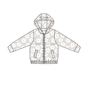 Camisetas Personalizadas de Manga Larga con Lazos y Flores Azules para Bebés Niñas, Ropa de Moda de Boutique, Ropa Infantil al por Mayor de Fábrica - Product Image 6