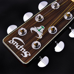<span class=keywords><strong>Guitarra</strong></span> Acústica/Folk Supug F550S de 41 Pulgadas, de Arce y Caoba, con Diapasón de Palisandro, 6 Cuerdas, para Principiantes, Hombres y Mujeres - Product Image 3