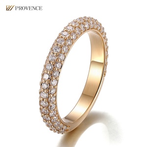 แหวนเพชรแท้ HPHT ทองคำแท้ 18k สีเหลืองทอง งานแฮนด์เมด ดีไซน์ทันสมัย คุณภาพสูง สำหรับผู้หญิง เหมาะสำหรับเป็นแหวนแต่งงาน - Product Image 2