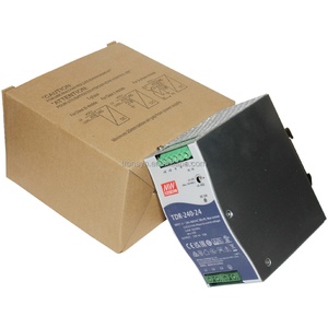 แหล่งจ่ายไฟราง DIN แบบสามเฟส Meanwell รุ่น TDR-240-24 Slim กำลังไฟ 240W 24V สำหรับอุตสาหกรรม พร้อมฟังก์ชัน PFC กระแสไฟออก 10A แรงดันไฟฟ้า 220V/110V - Product Image 1