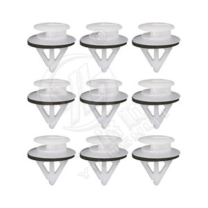 Clips para Panel de Puerta de Coche Smooth Sailing D1256, Plástico Nylon Blanco, para Hongqi HS7 EHS3 HS5, Protector de Umbral Exterior - Product Image 1