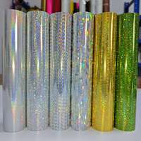 Anolly Nouveau produit Vinyle holographique laser auto-adhésif imprimable éco-solvant/UV en rouleau pour affiches