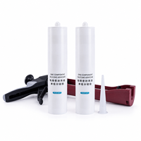 Adhésif silicone de précision 300 ml pour fixation et étanchéité de circuits imprimés, silicone à faible odeur pour boîtiers électriques, mastic fiable