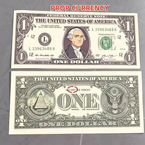 Billets de banque en papier personnalisés à impression offset, simili-icônes, <span class=keywords><strong>dollars</strong></span> américains, billets de banque fantaisie, billets de banque de film - Product Image 6