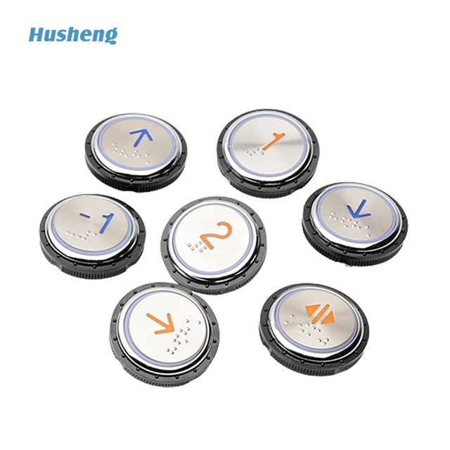 Elevator Button PB12 PB28Y311 PB29JY0001 Ultra Thin Button Round Stainless Steel